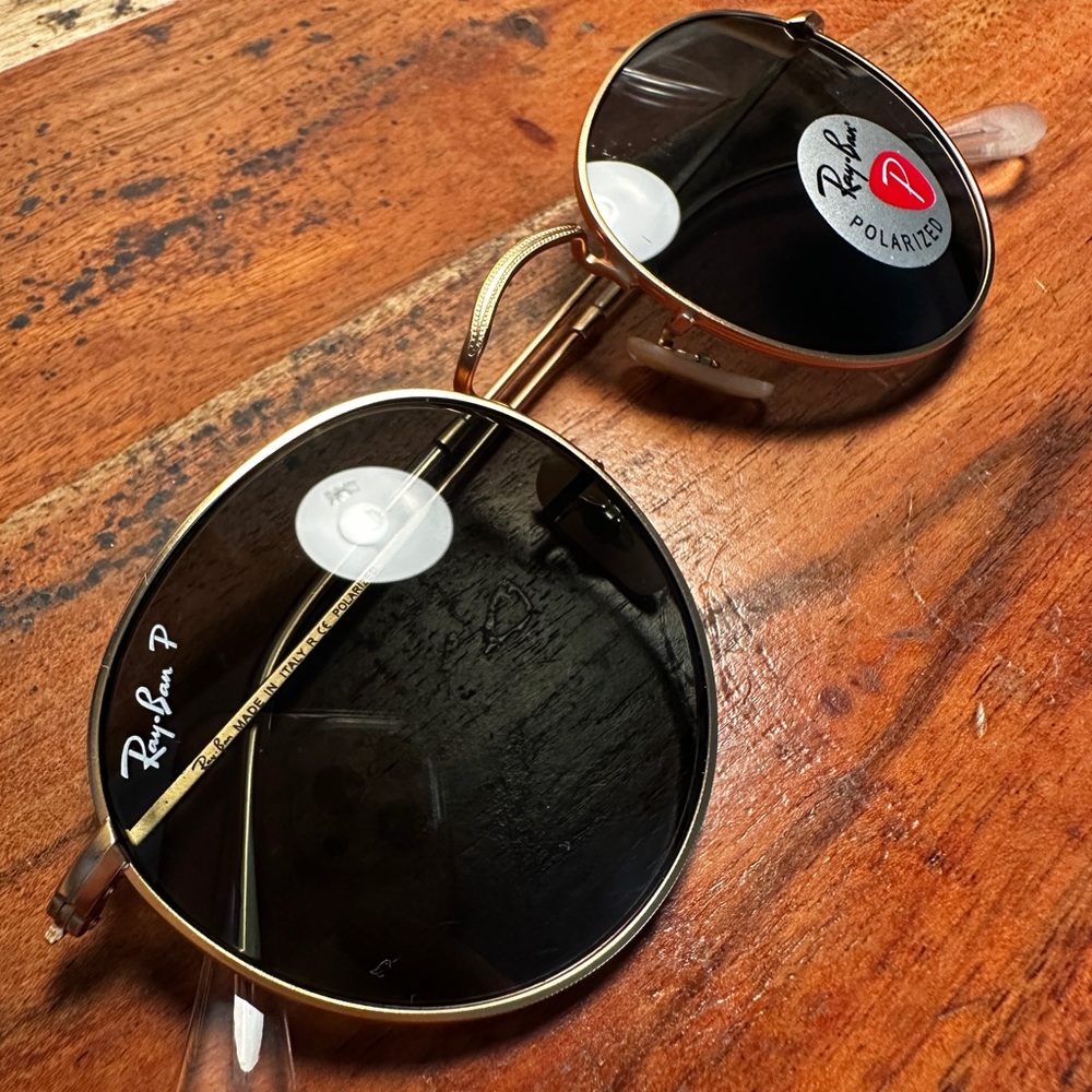 Unisex Ray Ban Round Metal RB3447 - Picture 1 of 6